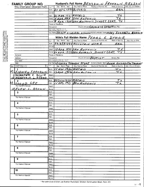 File:Unknown Compiler Nelson Family Group Sheets.pdf