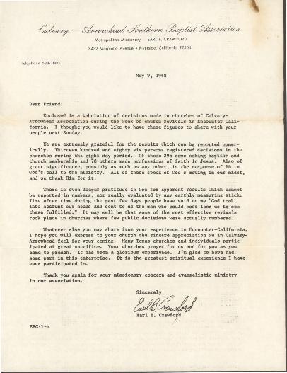 File:D100 Calvary-Arrowhead Southern Baptist Assoc Encounter Report 09 May 1968.pdf