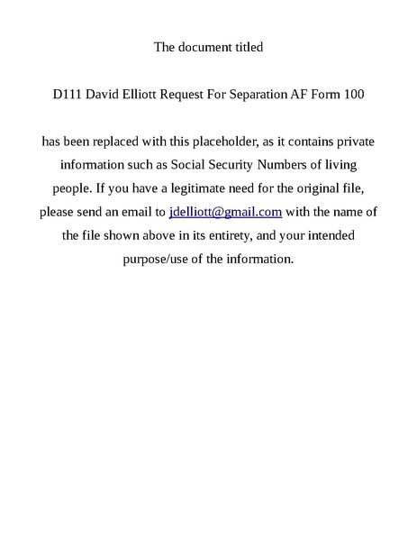 File:D111 David Elliott Request For Separation AF Form 100.pdf
