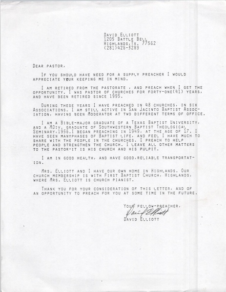 File:D210 Reverend Berl David Elliott Post-Retirement Employment Letters and Resume.pdf